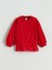 Bisiklet Yaka Nakışlı Kız Çocuk Sweatshirt (W5) 1