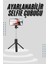 Tripod Selfie Çubuğu Bluetooth Kumandalı Kablosuz LED Işıklı 2