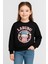 Labubu Desenli Kız Çocuk Sweatshirt - Pamuklu Uzun Kollu Sweat (6-12 Yaş) 1