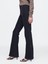 Kadın Siyah High Rise '70S Flare Jean Pantolon 7