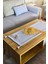 Home Pamuklu Örgü Desen Masa Runner - 35 x 90 cm 4