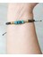 Mavi Varisit ve Hematit Doğaltaşlı Desenli Siyah Miyuki Round Boncuklu Unisex Bileklik 8