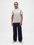 Erkek Gri Everyday Soft Gap Logo T-Shirt 5
