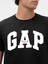 Erkek Siyah Everyday Soft Gap Logo T-Shirt 3