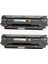 Hp Laserjet Pro P1569 Muadil Toner 2'Li avantajlı Paket (CE278A) 1