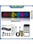 LED Matrix Bluetooth Bağlantılı Araç Camına Uygun Pixsel Görünümlü 16X96 3