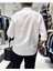 Regular Fit Keten Pamuk Erkek Gömlek 7