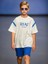 Çocuk Pamuklu Real Yazılı Oversize Kalıp T-Shirt 1