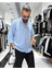 Müslin Kumaş Basic Düğmeli Erkek Gömlek 10
