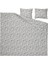 Rodgersıa Nevresim Seti 240 x 220 cm Çift Kişilik 2’li Yastık Kılıfı Ile Gri Beyaz Takım 6