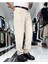 Baggy Fit Pile Detaylı Erkek Pantolon 2