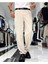 Baggy Fit Pile Detaylı Erkek Pantolon 6