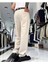 Baggy Fit Pile Detaylı Erkek Pantolon 7
