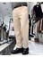 Erkek Baggy Fit Pile Detaylı Kumaş Pantolon 4