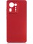Xiaomi Mi Mix 4 Kılıf Mbfx Premier Silikon Kapak-Kırmızı 1