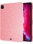 iPad Pro 11 2018 Simli Parlak Görünümlü Uyumlu Mbfx Tablet Koton Kılıf-Pembe 1