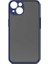 Apple iPhone 14 Kılıf Mbfx Hux Kapak-Lacivert 1