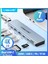7'in 2'si Type-C Pd 100W+HDMI 4K+Usb+Sd/Tf Kart Hub Çoklayıcı Çoğaltıcı Adaptör Laptop Macbook Ce Lisanslı Orjinal 1