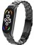 Xiaomi Mi Band 7 Uyumlu Krd-04 Metal Kordon Mbfx - Siyah 1