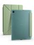 Galaxy Tab A7 10.4 T500 2020 Kılıf Uyumlu Mbfx Tri Folding Kalem Bölmeli Standlı Kılıf-Açık Yeşil 1