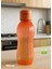 Su Şişesi Sızdırmaz Kapak Okul Matarası Bpa Free Suluk Orta Boy Kokusuz Matara Turuncu 900 ml 1