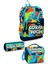 Coral High Kids Lacivert Mavi Graffiti Desenli 3’lü Okul Çanta Seti SET0123777 1