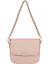 Pembe Zincir Askı Işlemeli Kadın Çapraz Çanta 2