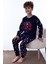 Yeni Sezon Sonbahar/kış Erkek Çocuk Skate 8 Desenli Polar Pijama Takımı 4536 1