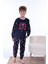 Yeni Sezon Sonbahar/kış Erkek Çocuk Skate 8 Desenli Polar Pijama Takımı 4536 2