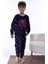 Yeni Sezon Sonbahar/kış Erkek Çocuk Skate 8 Desenli Polar Pijama Takımı 4536 5