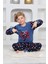 Yeni Sezon Sonbahar/kış Erkek Çocuk Skate 8 Desenli Polar Pijama Takımı 4536 4