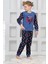 Yeni Sezon Sonbahar/kış Erkek Çocuk Skate 8 Desenli Polar Pijama Takımı 4536 1