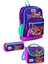 Coral High Kids Mor Pembe Kedi Desenli 3’lü Okul Çanta Seti SET0123732 1