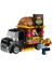 City Hamburger Kamyonu 60404-5 Yaş ve Üstü Kız ve Erkek Çocuklar Satıcı Mini Figürü ve 2