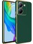 Vivo Y36 4g Kılıf Mbfx Bark Kapak-Koyu Yeşil 1