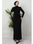 Tuğçe Tesettür Elbise Siyah 3