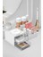 3 Katlı 2 Çekmeceli Beyaz Ofis ve Kozmetik Düzenleyici Organizer 1