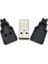 5'li IC‑264A 4 Pin USB Erkek Soket – Kapaklı, Plastik Kılıflı Lehimli Seyyar Bağlantı Ucu 1