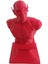 3D Baskı Flash Büst Figür – 10 cm | Kırmızı Renk | Masa Üstü Dekor 1