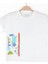 Kız Çocuk Pamuklu Desenli T-Shirt 3