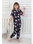Kız Çocuk Kuromi Kısa Kollu Pijama Takımı 4