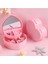 Pembe Mini Kalp Takı Saklama Kutusu Çocuklar Için Tatlı Hediye 1