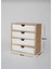 Bambu 4 Çekmeceli Çok Amaçlı Düzenleyici Organizer Kahverengi 3
