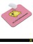 Sevimli Köpek Balığı Pembe Sarı Renkli Ergonomik Mouse Pad - 23 cm x 19 cm - Kaydırmaz Taban Ev ve Ofis Kullanımı Fare Altlığı Mousepad 5