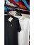 Erkek Siyah Renk T-Shirt – Logo Baskılı, Şık ve Rahat Tasarım 3