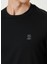 Erkek Siyah Renk T-Shirt – Logo Baskılı, Şık ve Rahat Tasarım 6