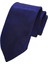 Lacivert Sade Saten Dokuma Italyan Kravat 2