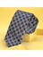 Mavi Üzeri Geometrik Desen Baskılı Ince Moda Slim Kravat 1