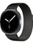 Samsung Galaxy Watch 8 Uyumlu 46 44 40MM Milanese Metal Hasır Mıknatıslı Kordon Paslanmaz Çelik 2
