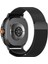 Samsung Galaxy Watch 8 Uyumlu 46 44 40MM Milanese Metal Hasır Mıknatıslı Kordon Paslanmaz Çelik 4
